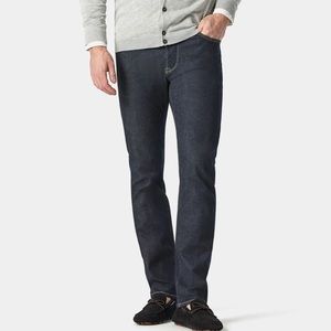 34 Heritage Charisma Dark Wash Classic Relax Straight Mens Jeans Size 38/34